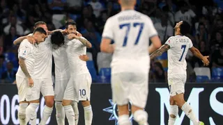 Lazio celebró su primer triunfo en Serie A al tumbar como visita a Napoli