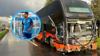 Choque entre bus de Temuco y padres de jugador de San Marcos deja dos fallecidos