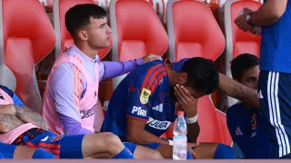 Juan Martín Lucero deja a la U de Chile sin delanteros: Gago queda con una sola opción