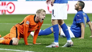 Lorenzo Pellegrini y Donny Van de Beek anotaron en el empate de Italia y Holanda en Bérgamo