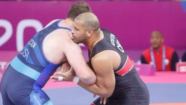 Yasmani Acosta logró medalla de bronce en la lucha grecorromana en Lima 2019