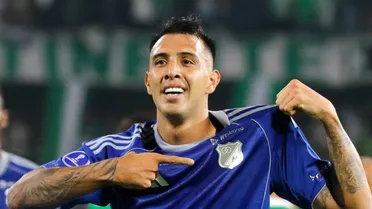 Lo extrañan en la U: Tucu Contreras hizo el gol del año en la Copa Sudamericana