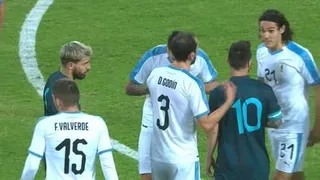 “Cuando tú quieras”: La respuesta de Messi a la invitación de Cavani a pelear
