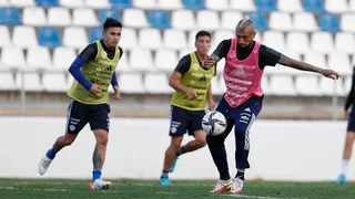 Chile tuvo su penúltima práctica para el duelo ante Uruguay en San Carlos de Apoquindo