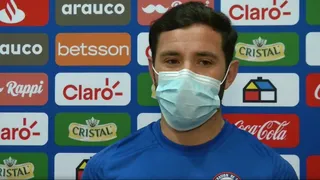 Eugenio Mena: Al equipo lo he visto con muchas ganas de conseguir cosas importantes