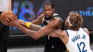 Brooklyn Nets aplastó a Golden State Warriors en el inicio de la nueva temporada en la NBA