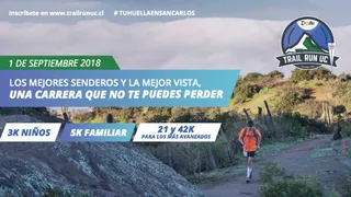 Este sábado se realizará la tercera versión de la masiva corrida Doite Trail Run UC
