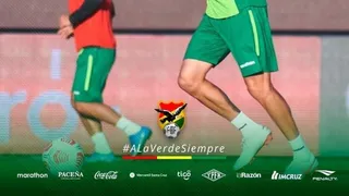Bolivia entrenó en San Carlos de Apoquindo en la previa del duelo ante Chile por las Clasificatorias