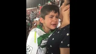 Pequeño hincha de Temuco lloró por derrota ante La Serena y se hizo viral