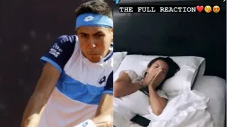 Alejandro Tabilo emocionó hasta las lágrimas a su novia con sorpresiva visita