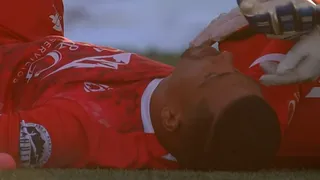 ¡Terrible! Bomba de estruendo lanzada por los hinchas de Copiapó resintió a su propio arquero