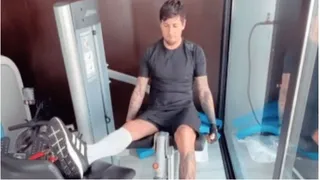 El intenso entrenamiento de Nicolás Castillo tras recibir el alta médica