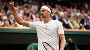 Alexander Zverev le hizo una inusual propuesta a Pep Guardiola en Wimbledon