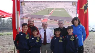 “Esto es Unión”: U. Española celebra el inicio de la construcción de su Ciudad Deportiva