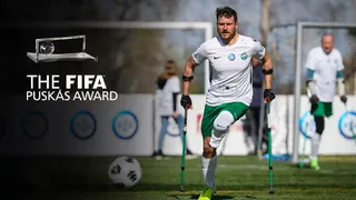 Jugador amputado y su nominación al Puskas: Me cuesta creer que me hayan elegido, es increíble