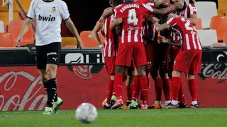Atlético de Madrid fue superior y batió a Valencia en Mestalla
