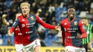 Caleb Ekuban le entregó una agónica remontada a Genoa en su visita a Sassuolo