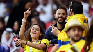 El Estadio Al Bayt tiene un tremendo ambiente en la previa del estreno del Mundial de Qatar