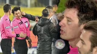 Arbitro turco dejó el hospital tras ser tratado por golpes recibidos