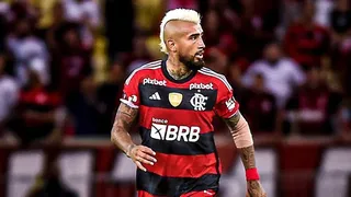 Arturo Vidal aportó una asistencia en la feroz goleada de Flamengo por Copa de Brasil