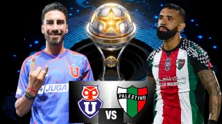 EN VIVO: U de Chile vs Palestino por la Copa Sudamericana