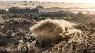 Pablo Quintanilla superó las verificaciones técnicas del Rally Baja Inka en Perú