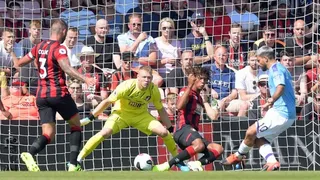 Manchester City logró imponerse a Bournemouth y se mantuvo en lo alto de la Premier League