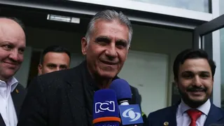 Carlos Queiroz tuvo su primer día como director técnico de la selección colombiana