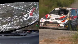 Británico Kris Meeke perdió su parabrisa y siguió en carrera en el Rally de Chile