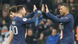 Messi y Mbappé tuvieron gran actuación en contundente victoria de PSG ante Marsella