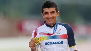 El ecuatoriano Richard Carapaz se proclamó campeón olímpico de ciclismo en ruta en Tokio 2020