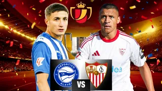EN VIVO: Alavés vs Sevilla por la Copa del Rey