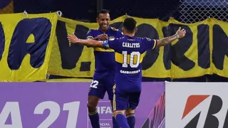 Carlos Tévez y Sebastián Villa comandaron triunfo de Boca Juniors sobre Santos en La Bombonera