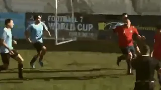 Gol “pichanguero” de Chile desató la furia de Uruguay en el Mundial de Fútbol 7