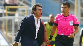 Quinteros y su expulsión ante la UC: Fue un reclamo justo, era la segunda amarilla para Zampedri