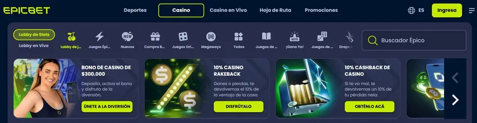 Epicbet Chile-Casino online