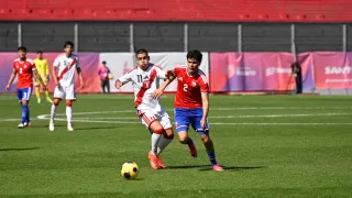 La Roja Sub 20 se queda sin bronce tras caer ante Perú en los Juegos Suramericanos