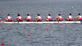 Chile sumó su tercera medalla en remo con el bronce del ocho con timonel