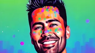 Luis Jiménez jugó con ChatGPT y así luce con exóticos looks