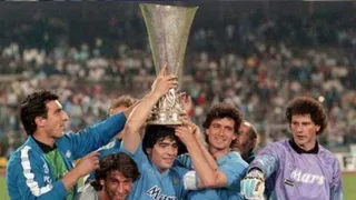 Se cumplen 31 años del histórico título de la Copa UEFA obtenido por Diego Maradona con Napoli