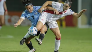Uruguay ganó su primer partido en la Copa América Femenina al arrasar con Perú