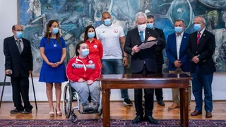 Se firmó nueva Beca Proddar que ampliará los beneficios en salud y previsión a los deportistas de alto rendimiento