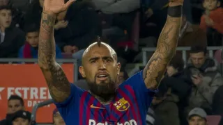 DT de Barcelona a Vidal: Entre al minuto que entre da siempre el cien por ciento