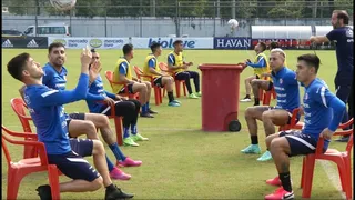 La Roja completó su última práctica en Río de Janeiro antes del viaje a Cuiabá