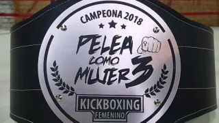 Pelea como mujer 3: En diciembre regresa el Campeonato kickboxing femenino de Chile