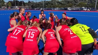 Las Diablas +40 debutaron con un empate en el Mundial Masters de Hockey Césped