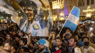 La locura argentina en Doha antes de la final ante Francia