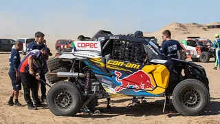 “Chaleco” López volvió a tener fallas electrónicas en una nueva etapa del Dakar