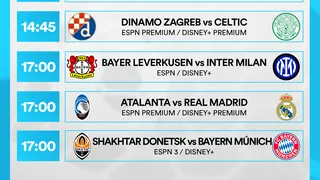 Partidos de hoy, martes 10 de diciembre: Horarios y cómo ver fútbol en vivo