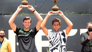 Nicolás Jarry se coronó campeón del dobles en el Challenger de Bogotá